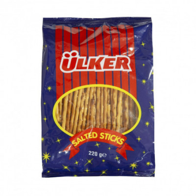 ULKER SALTED STICKS 220G