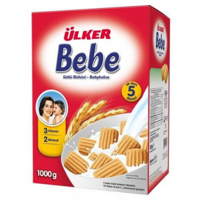 ULKER BABY SUTLU BISKUVI 1KG