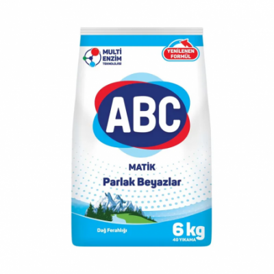 ABC LESSIVE POUDRE 6 Kg