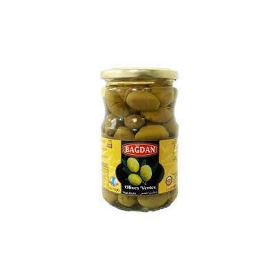 BAGDAN OLIVES VERTE CASSE 400G