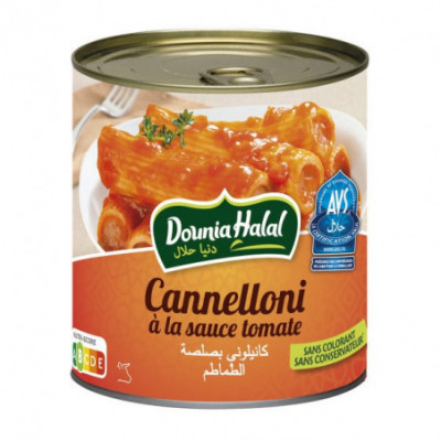DOUNIA HALAL CANNELLONI 800G