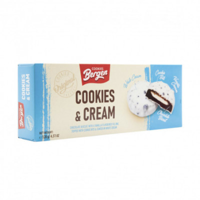BERGEN COOKIES & CREME 128G