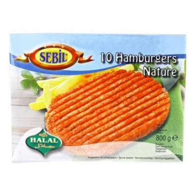 SEBIL 10 STEAK HACHES 800GR