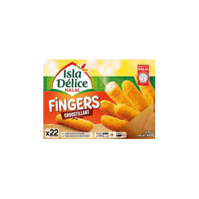 ISLA DELICE FINGERS 400G