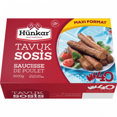 HUNKAR TAVUK SOSIS  40...