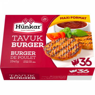 HUNKAR TAVUK BURGER 36 pièces