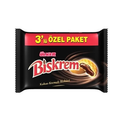 BISKREM GOUT CHOCOLAT 3*100 G